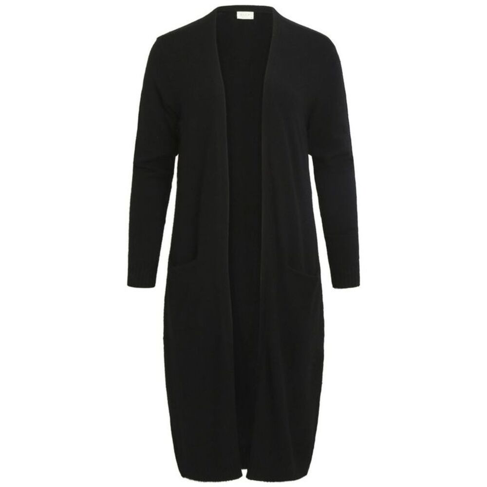 Vila Clothes Black Nylon Women's Cardigan